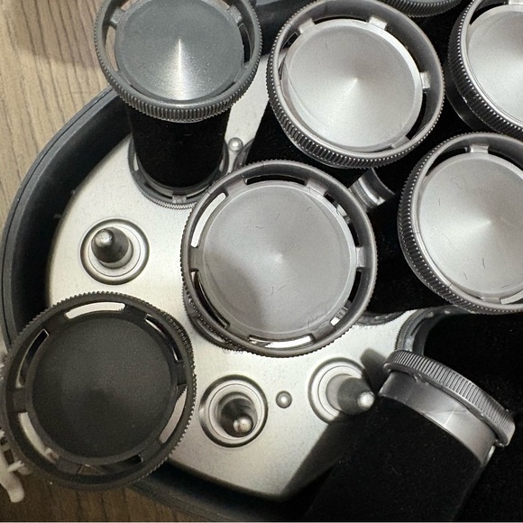 Remington KF20i 20 Black Velvet Hot Rollers 3 Sizes 18 Clips Tested Works - Picture 8 of 12